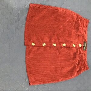 Forever 21 Brown Mini A-Line Skirt